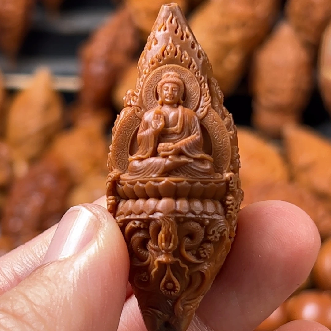 付***康手串/手链橄榄核核雕