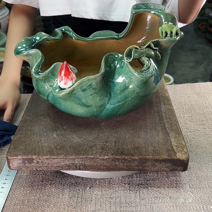 泳坤堂石湾盆陶瓷