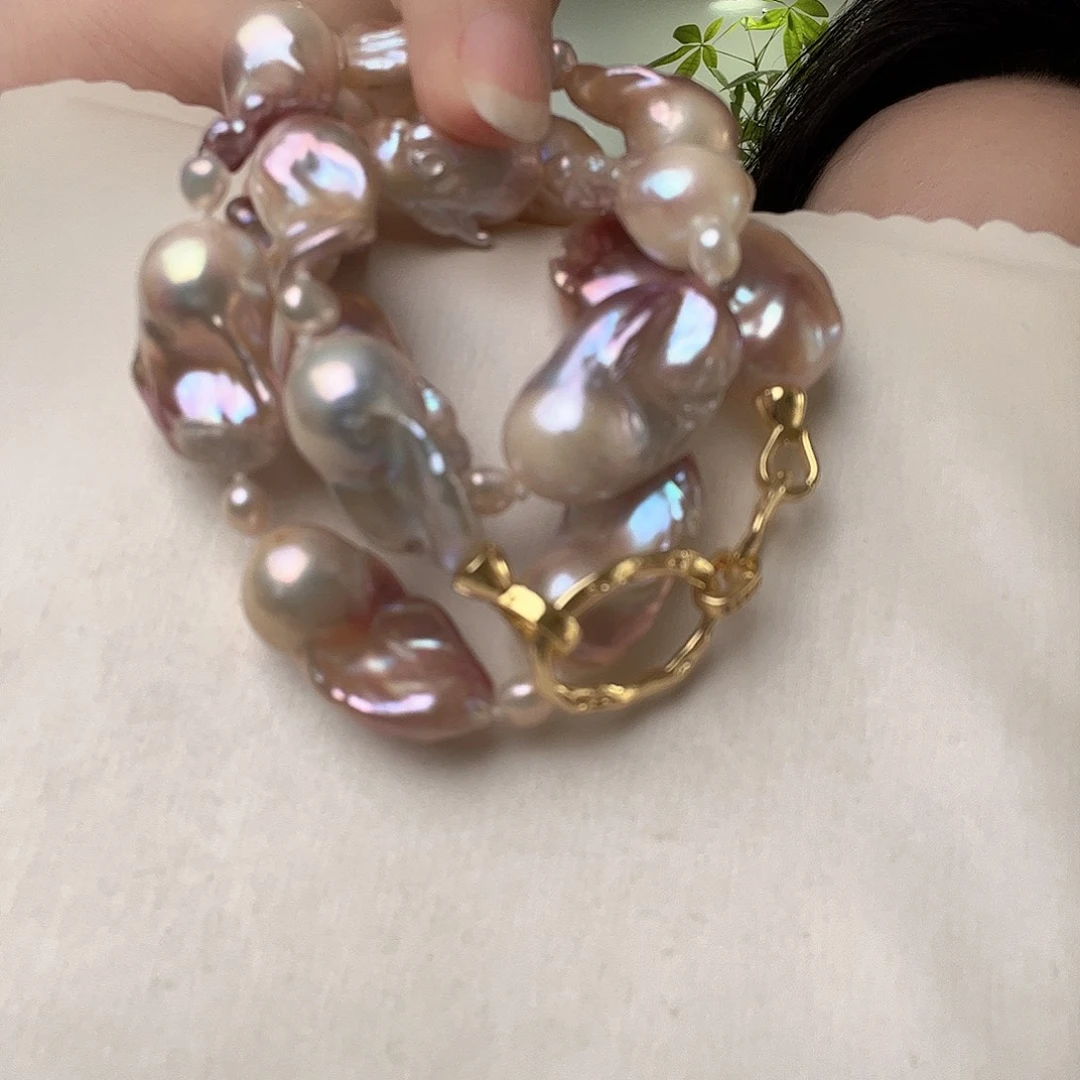用***️颈饰未镶嵌淡水珍珠