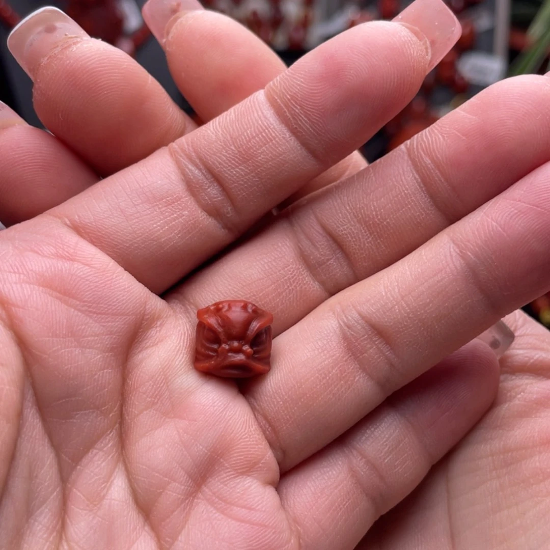 【闪购商品】南红玛瑙醒狮未镶嵌