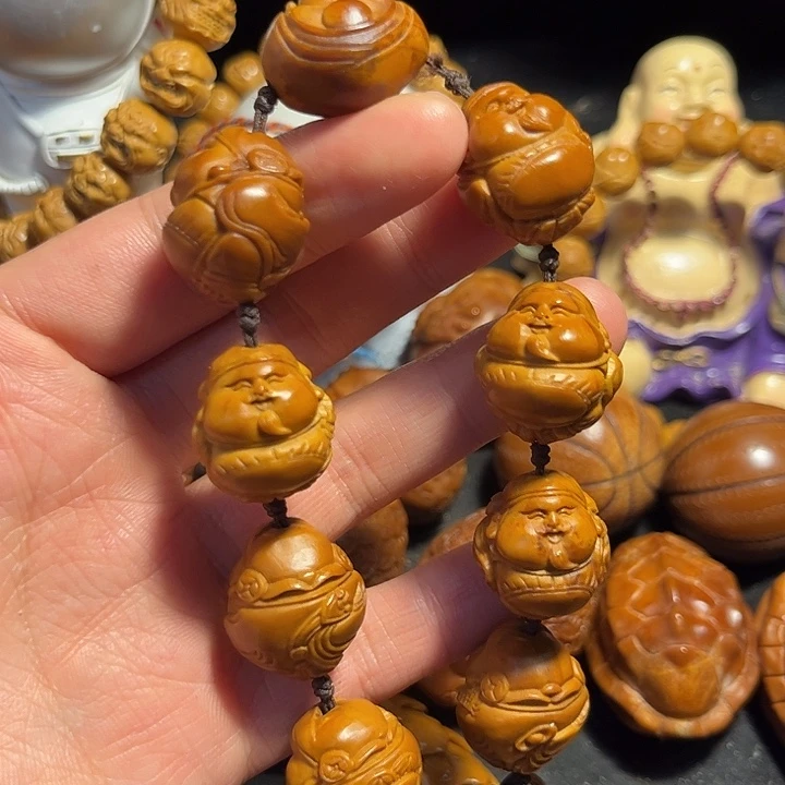手串/手链橄榄核胖财神