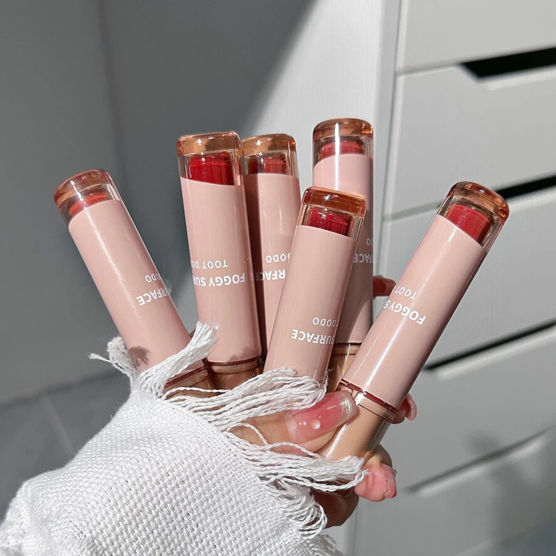 雾面唇泥茶色柔雾唇釉哑光口红奶霜唇彩唇蜜显白持妆不易掉色学生