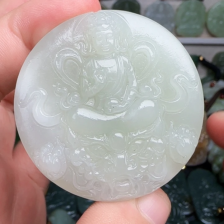 颈饰未镶嵌和田玉