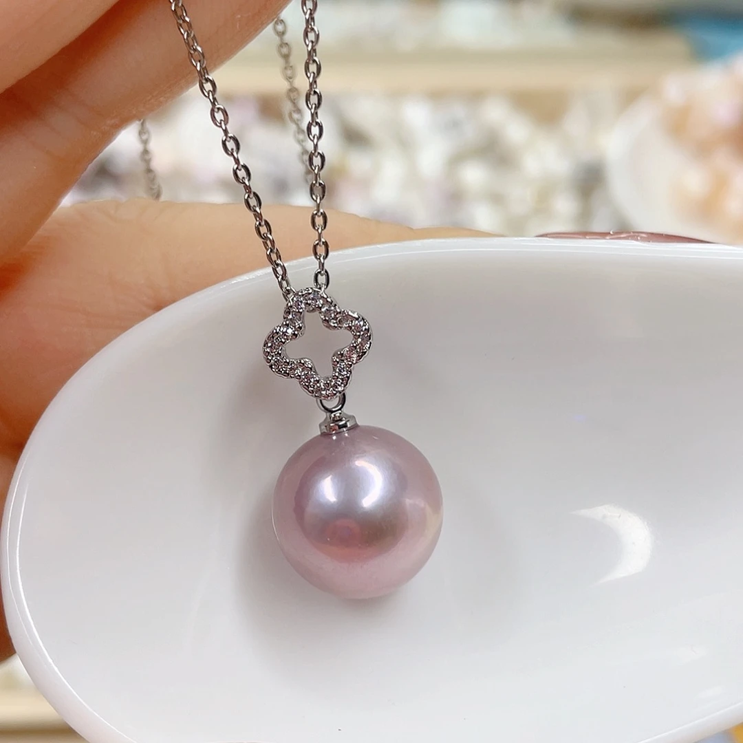 淡水珍珠合金吊坠(赠链)