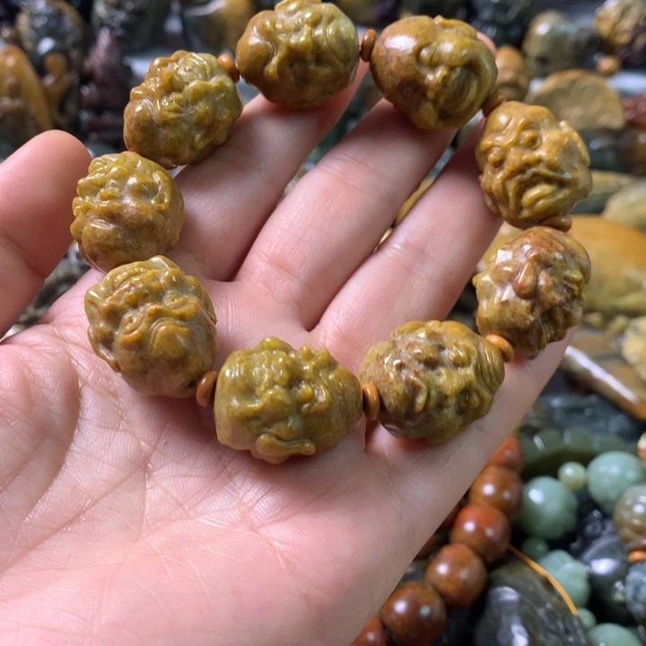 未镶嵌岫岩河磨玉（透闪石质玉）笔搁
