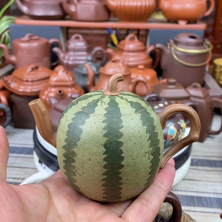 紫砂茶壶西瓜200cc新年特惠价