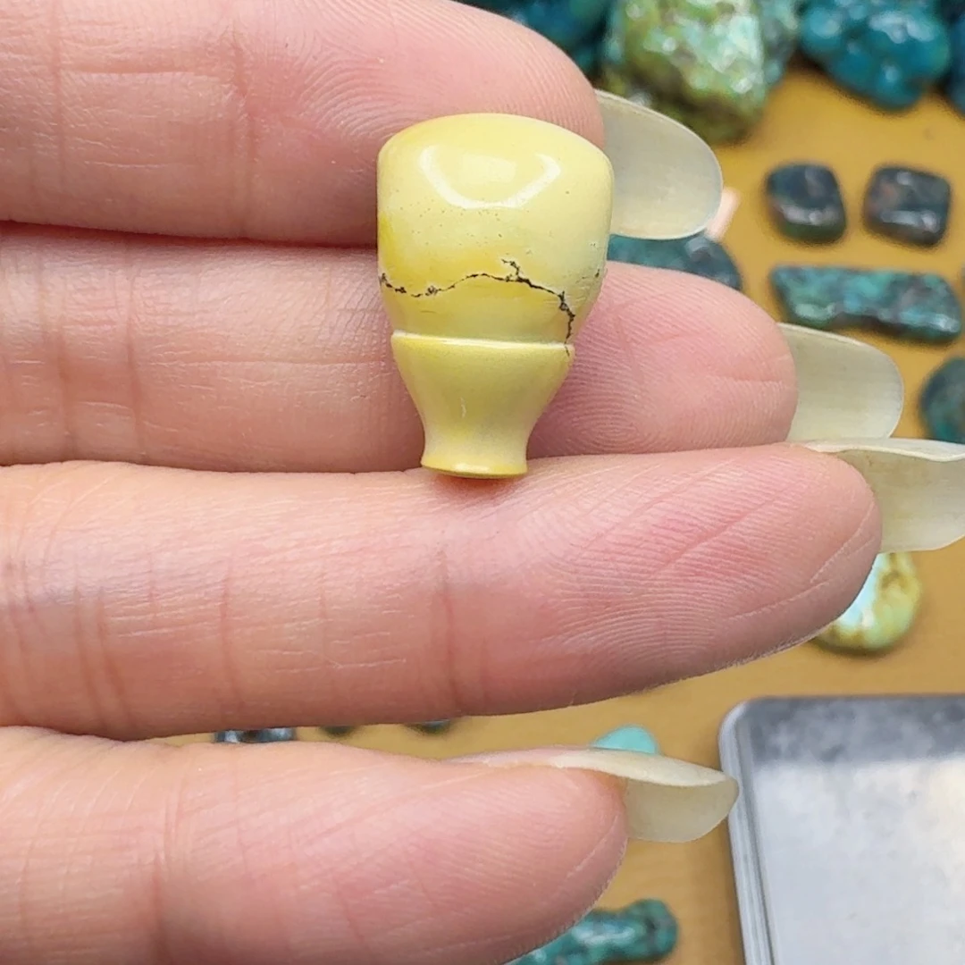 未镶嵌绿松石三通