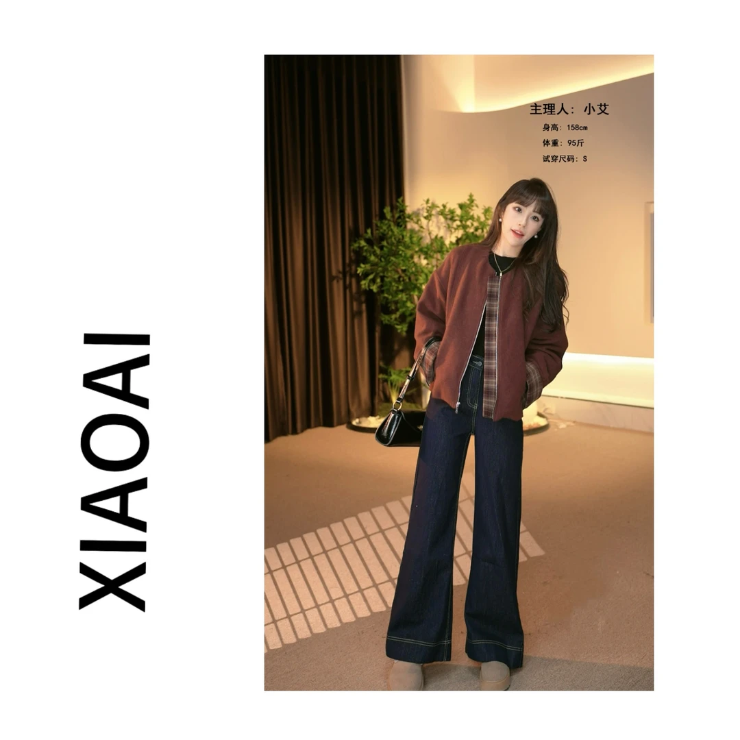 AYY  0427 设计感羽绒外套2024秋冬高级感羽绒外套上衣