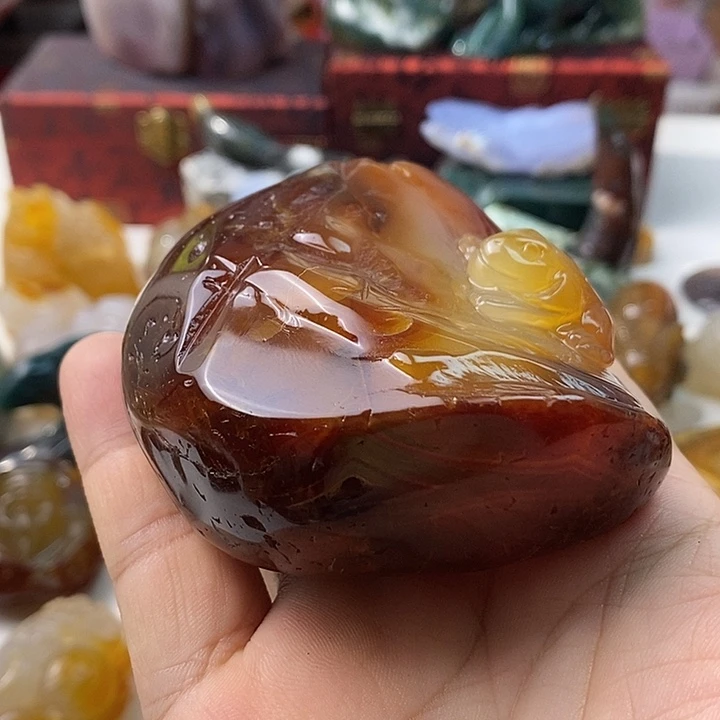 未镶嵌颈饰玛瑙/玉髓