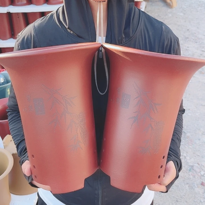紫砂花盆宜兴紫砂精品花盆
