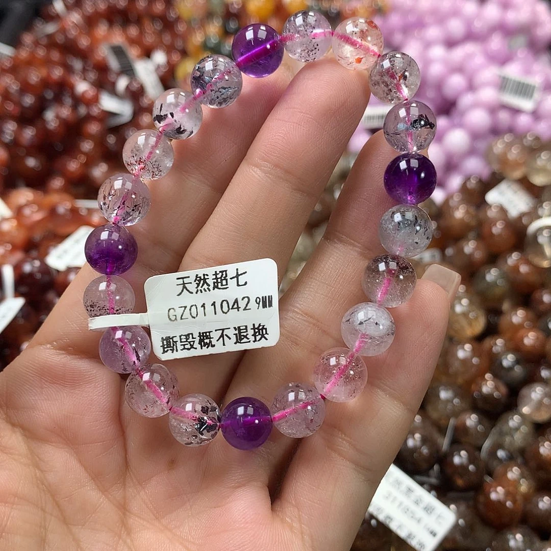 水晶手链未镶嵌，