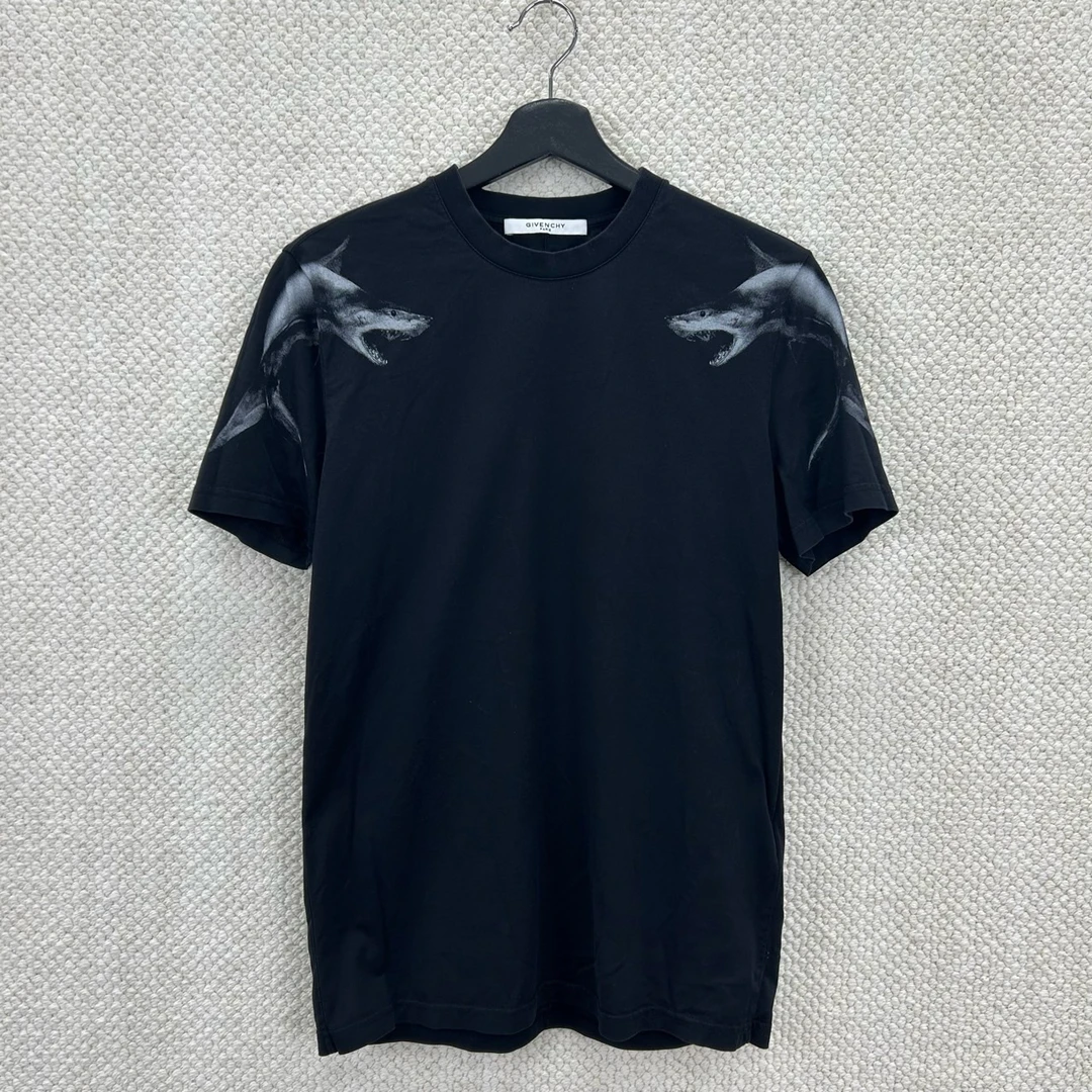 95新 Givenchy/纪梵希 双袖鲨鱼T恤95新 S码 ys001406