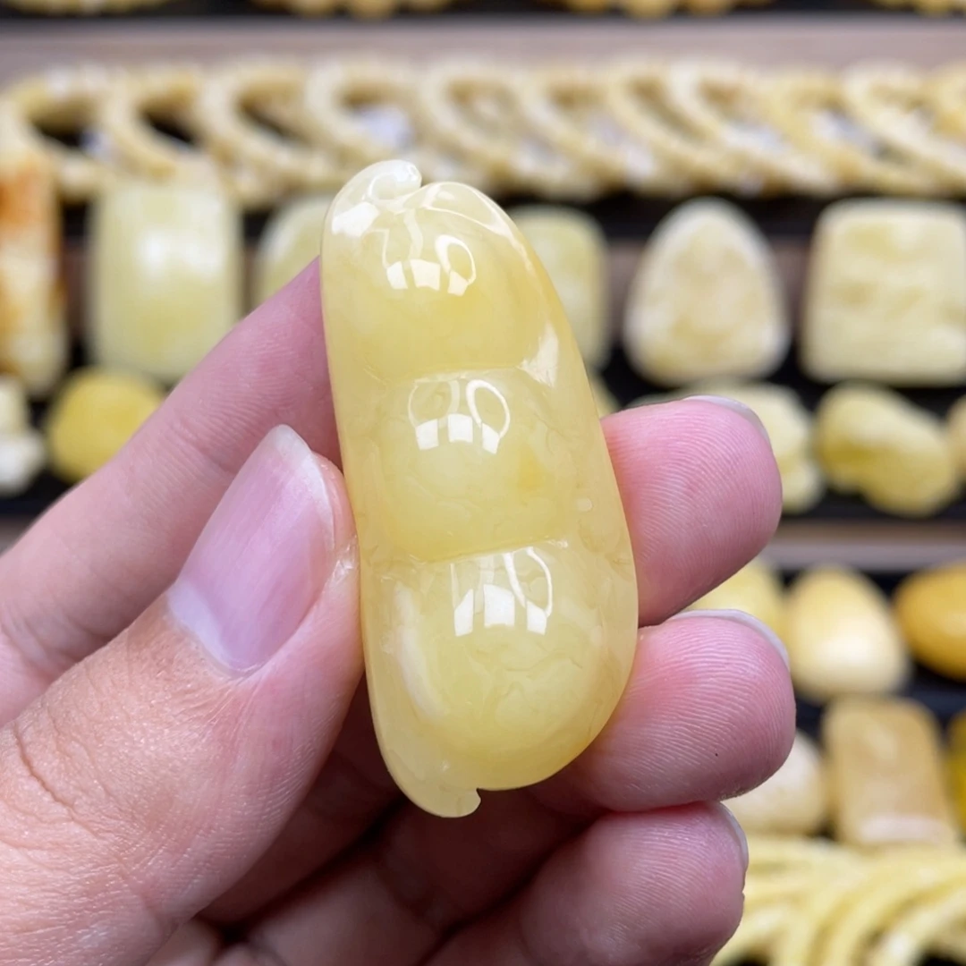 琥珀未镶嵌裸石琥珀蜜蜡