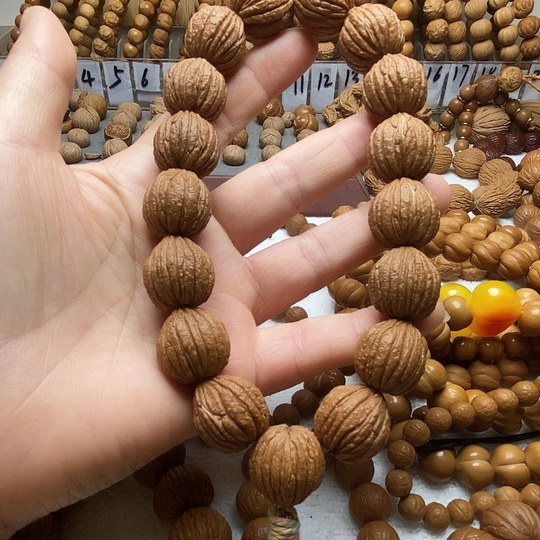 猴头核桃手串全品无暇【佛塔】手持