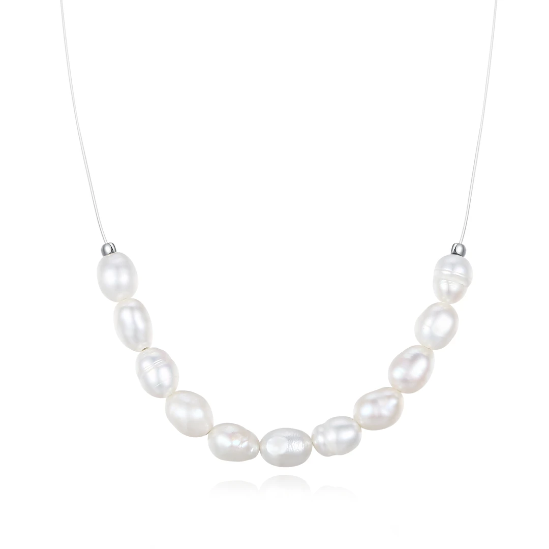 不锈钢项链 深海系列泡沫之吻项链高级感送女友