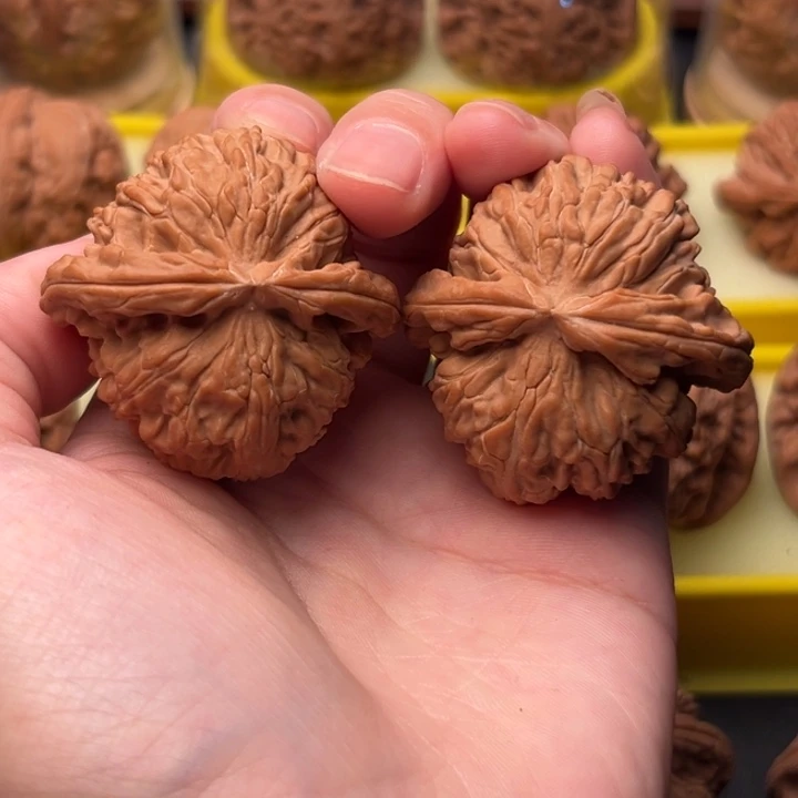 文玩核桃把件1640白狮子