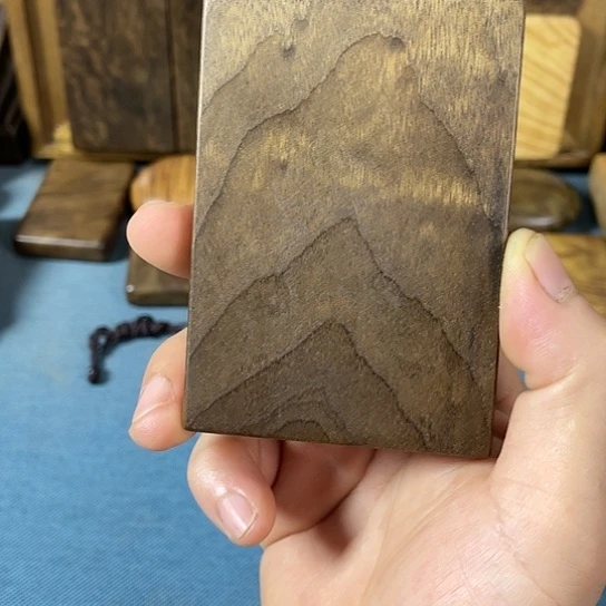 【闪购商品】半**雨金丝楠阴沉木无事牌