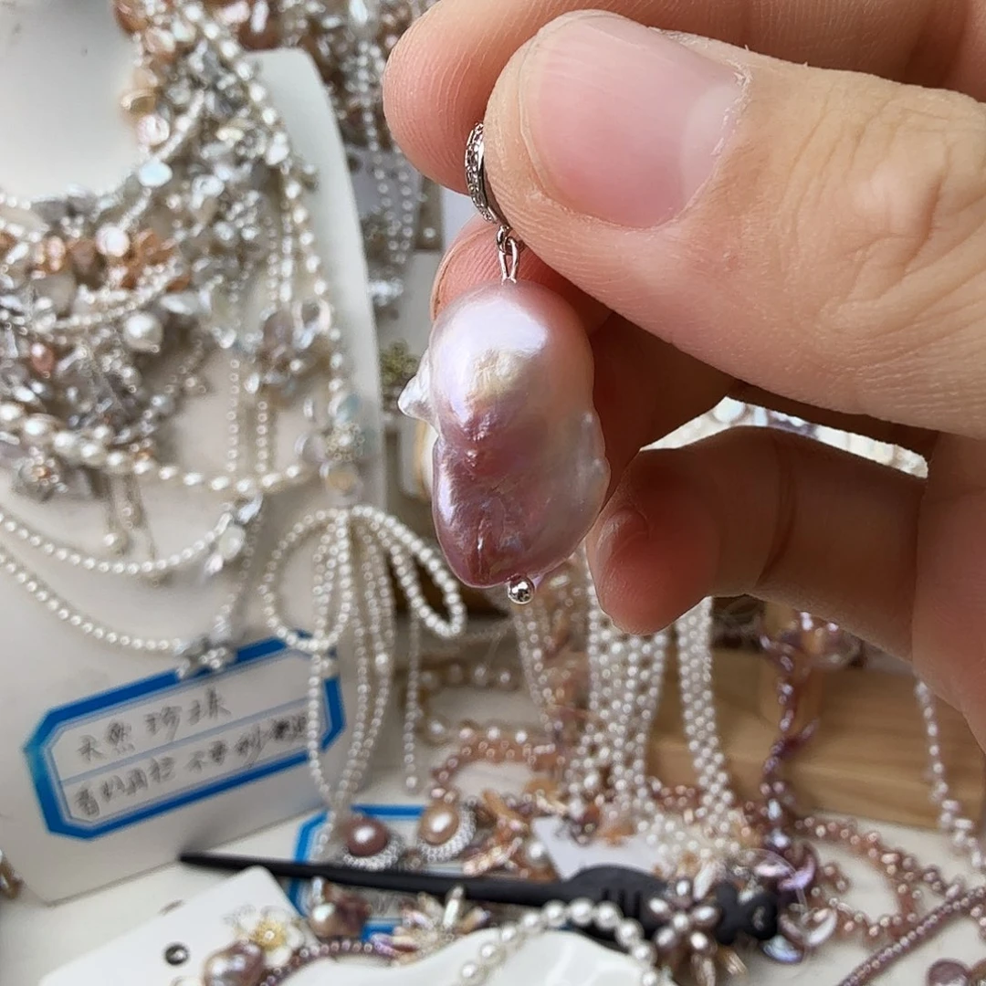 颈饰未镶嵌淡水珍珠