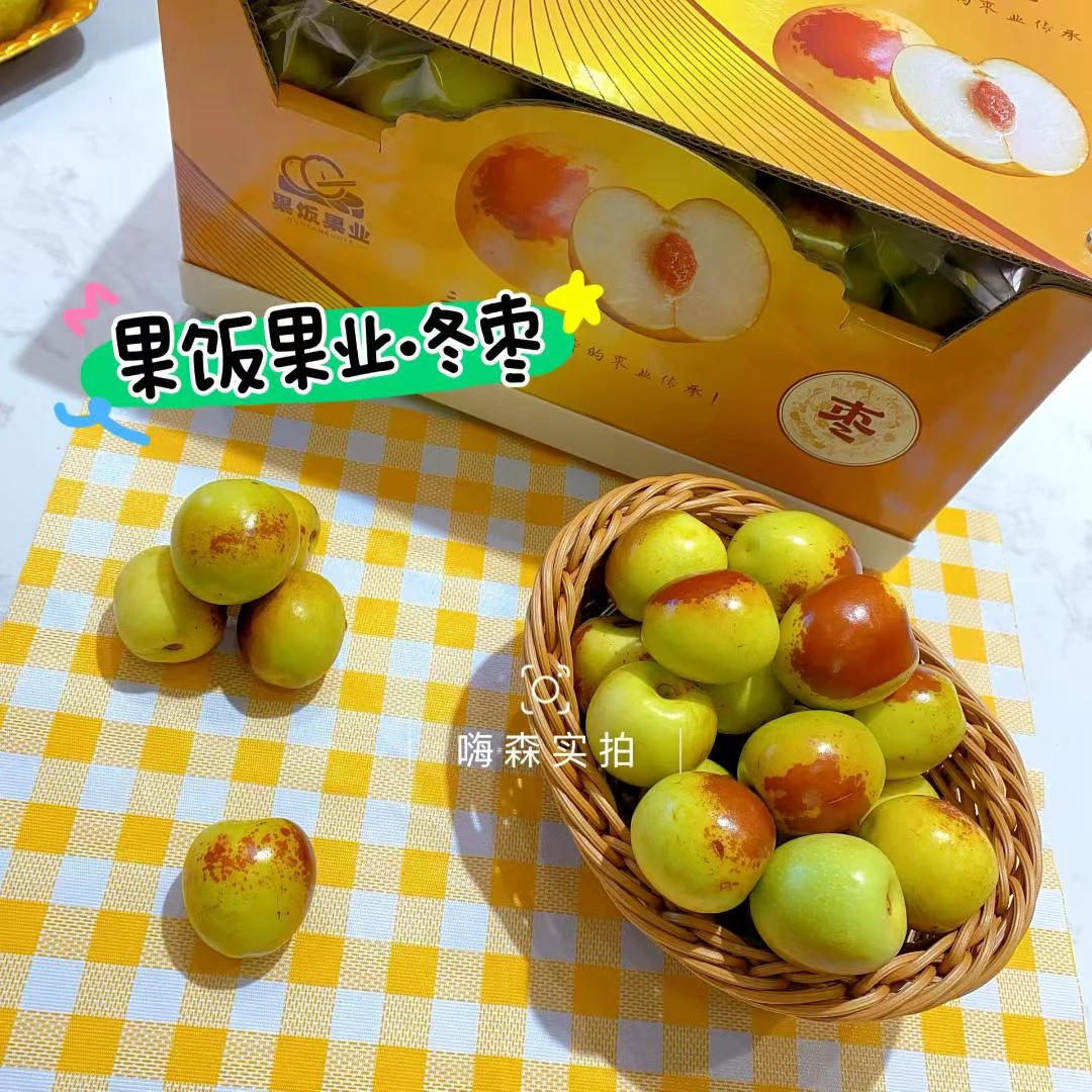 果饭果业·云南冬枣（酥酥脆脆的超甜！）500g