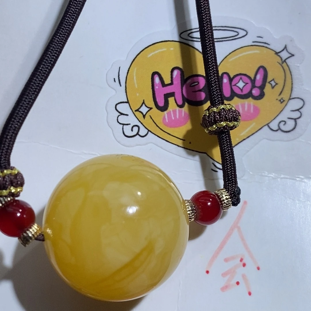 定制琥珀未镶嵌蜜蜡吊坠