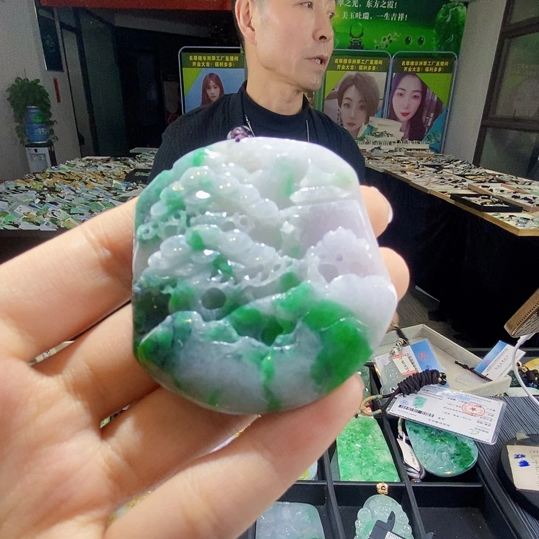 颈饰未镶嵌翡翠翡翠