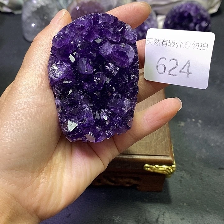 未镶嵌珠宝半成品紫晶