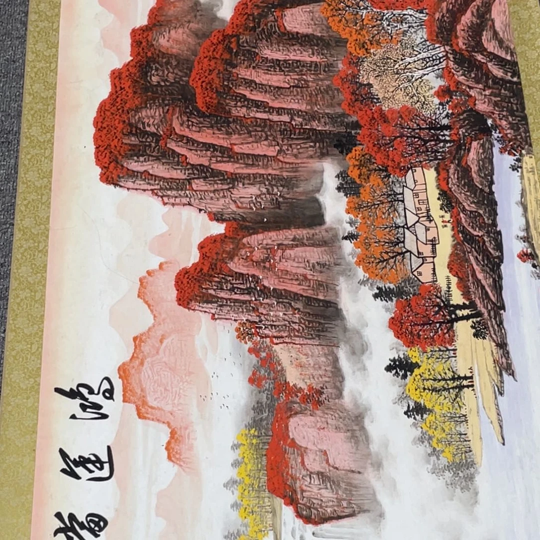 国画老师手笔手绘作品y