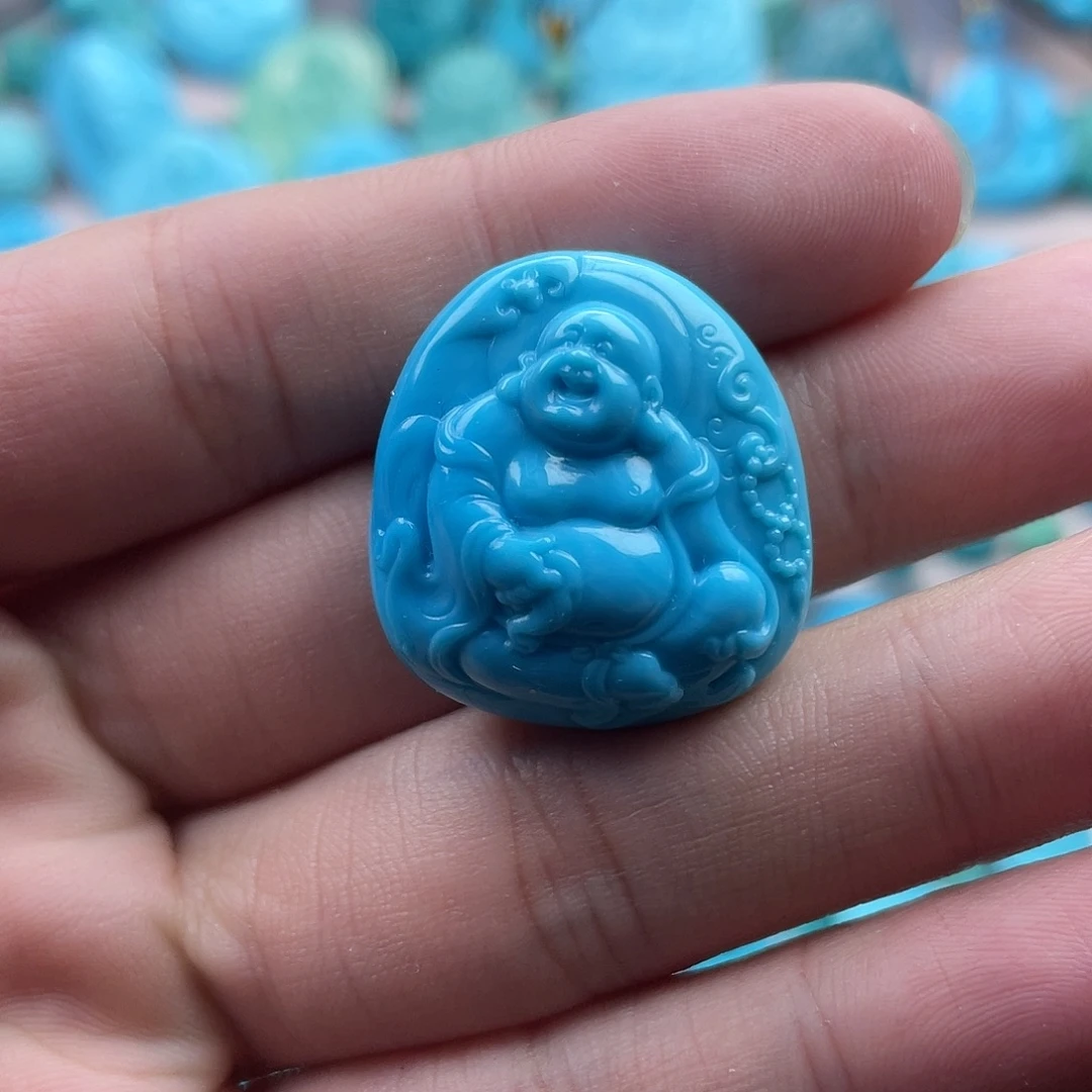 绿松石未镶嵌珠宝奇石