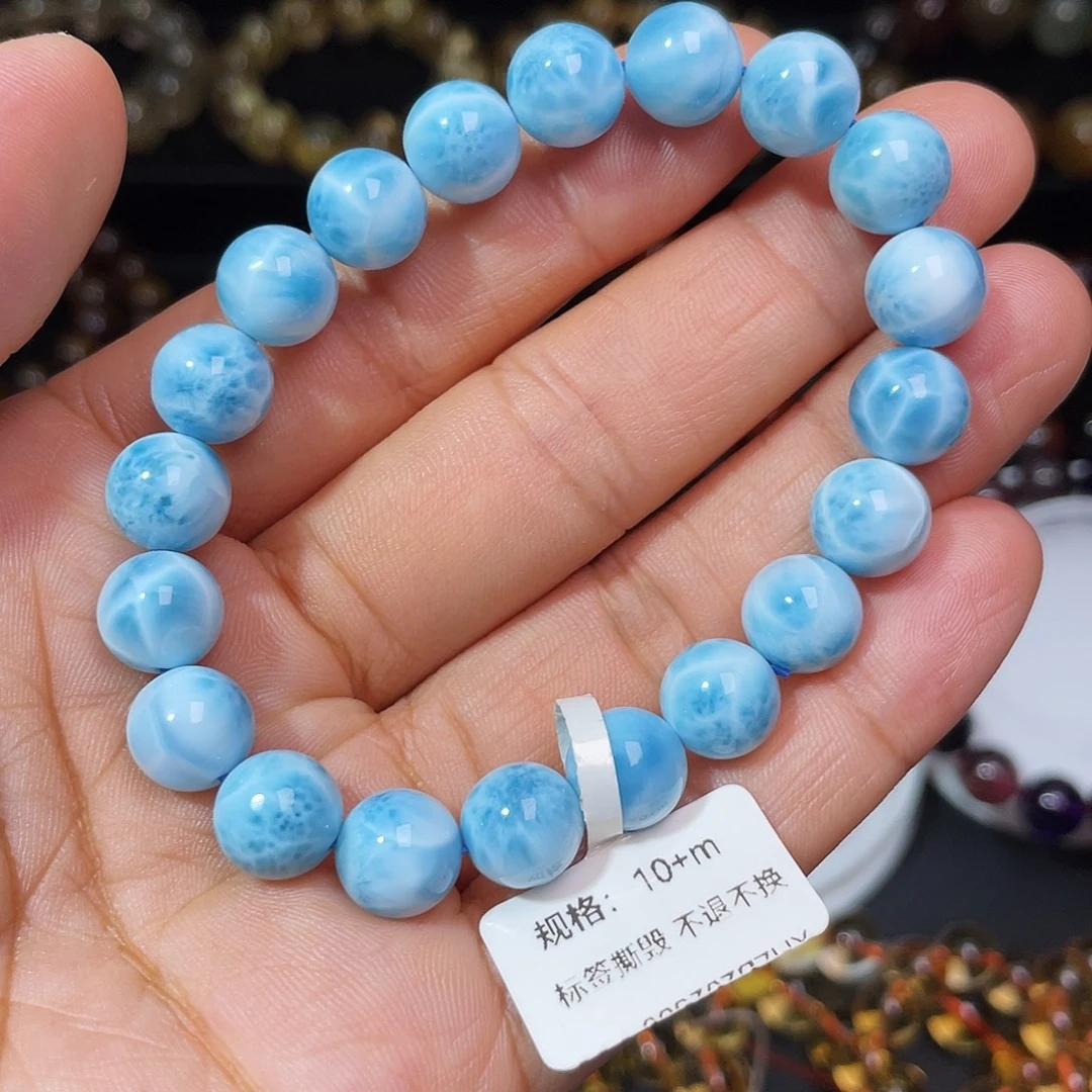 针钠钙石（海纹石）未镶嵌手链10+m