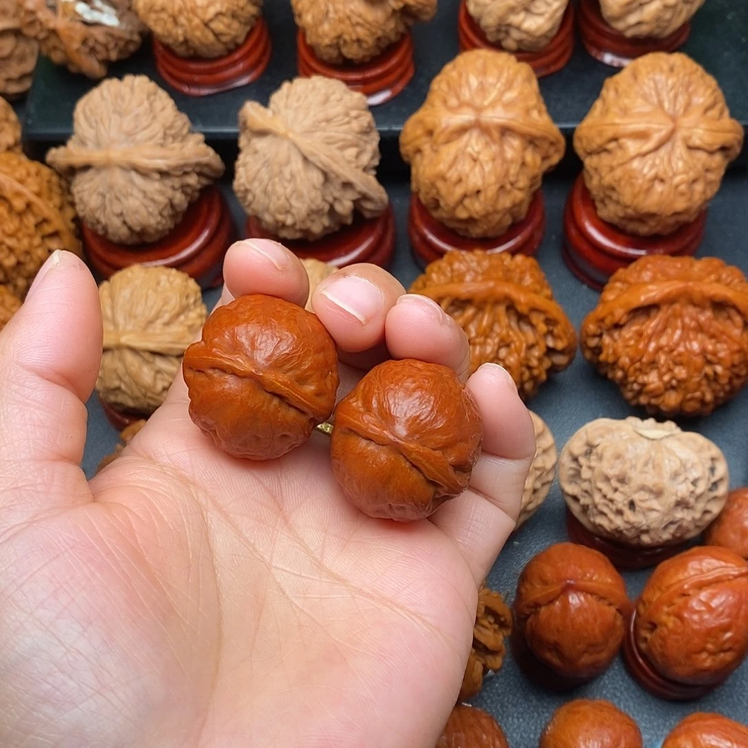 把件文玩核桃瓷娃娃