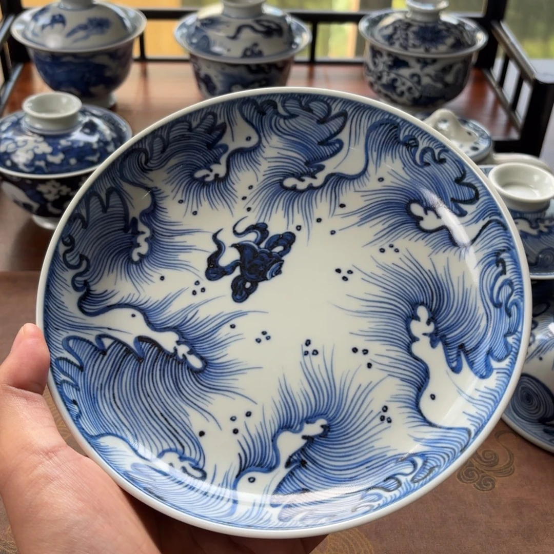 摆件景德镇手绘茶器