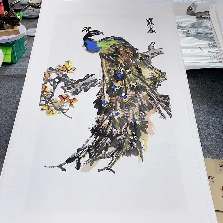 国画张圣敏先生纯手绘作品