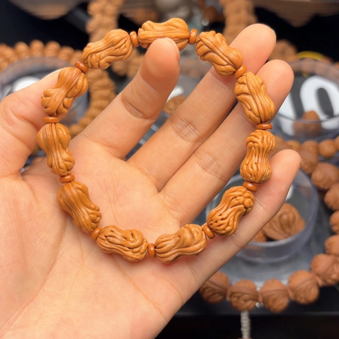 桃核吊坠花生桃核