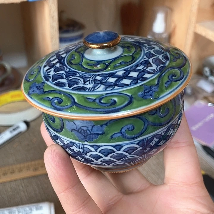 瓷片084 一人直播，看品直播间说序号