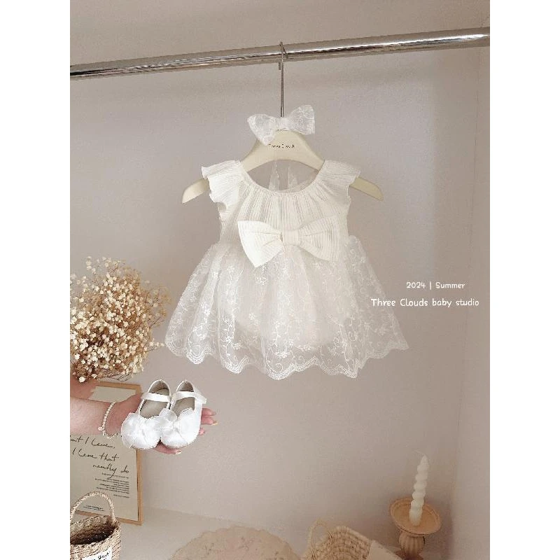 戴拉贝维【断码】婴儿连衣裙2025周岁礼服新款满月礼服女宝宝时尚网