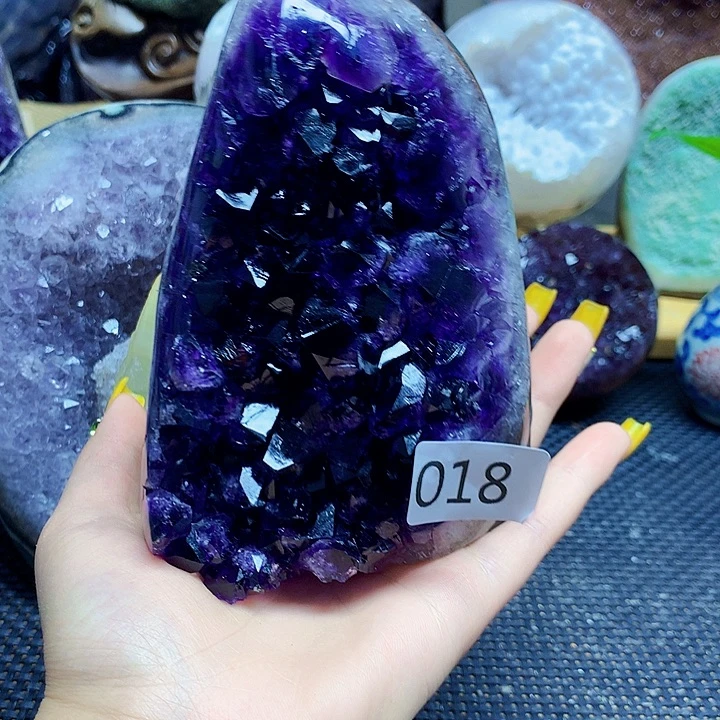 未镶嵌紫晶大型摆件（非配饰）大*明