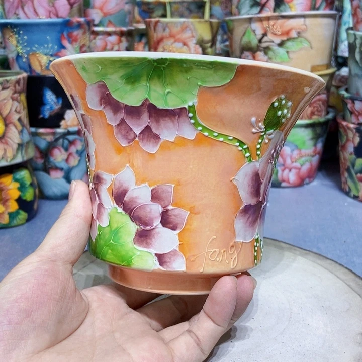 景德镇艺术手绘作品
