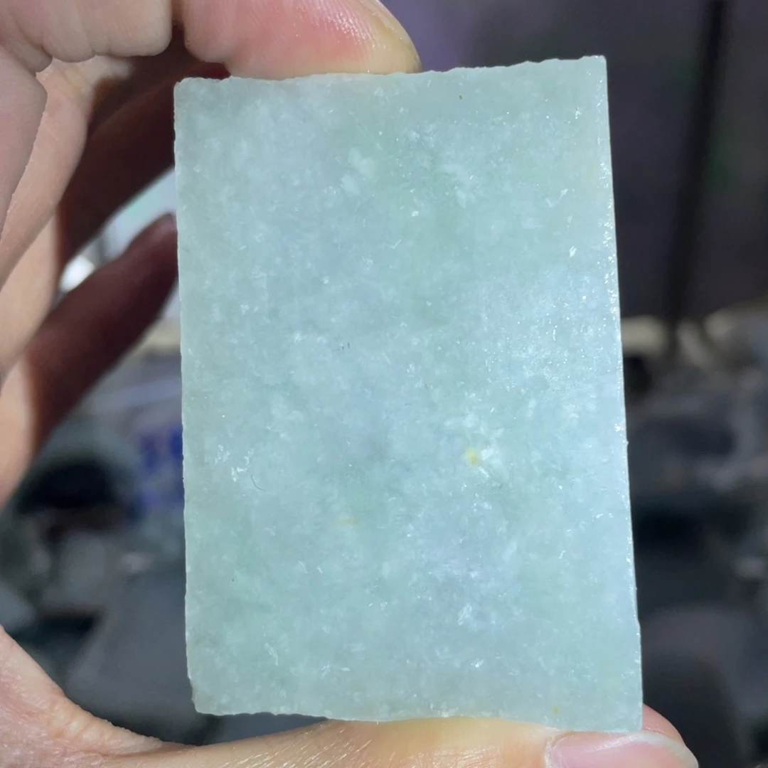 翡翠未镶嵌挂件K缅甸天然翡翠片料