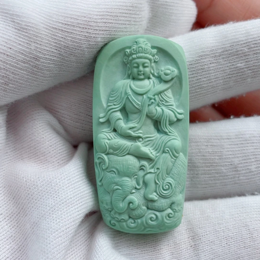 绿松石珠宝奇石未镶嵌徐*徐