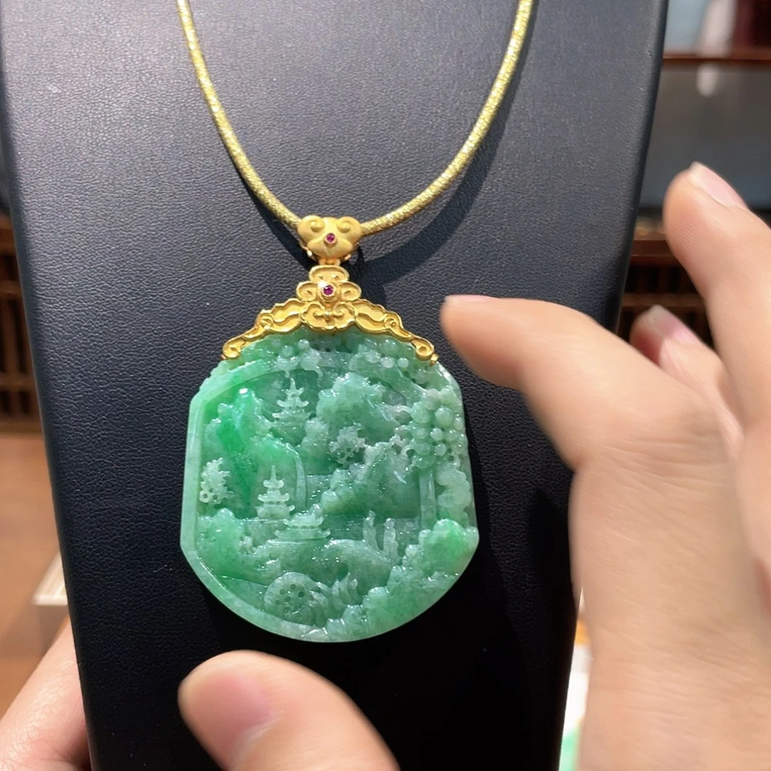 锦纶非金属吊坠项链