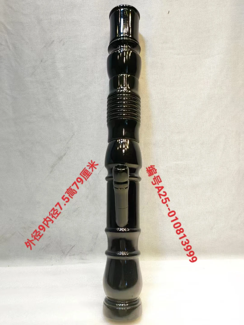 13999号缅甸金丝楠木水咽筒整体无拼接风干老料不易开裂变形