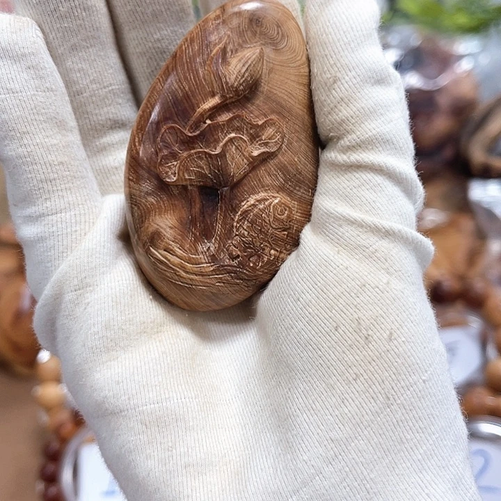 柏木（崖柏）太行崖柏香料块黑油手工雕刻