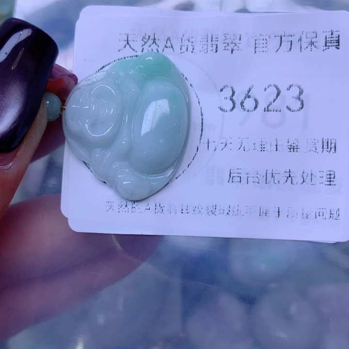 吊坠(不含链)未镶嵌翡翠
