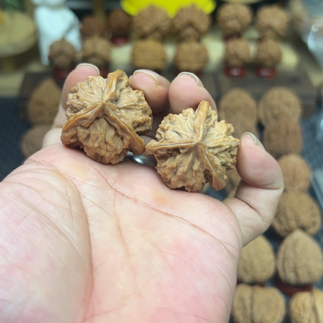 把件文玩核桃全品福利盘山三棱37