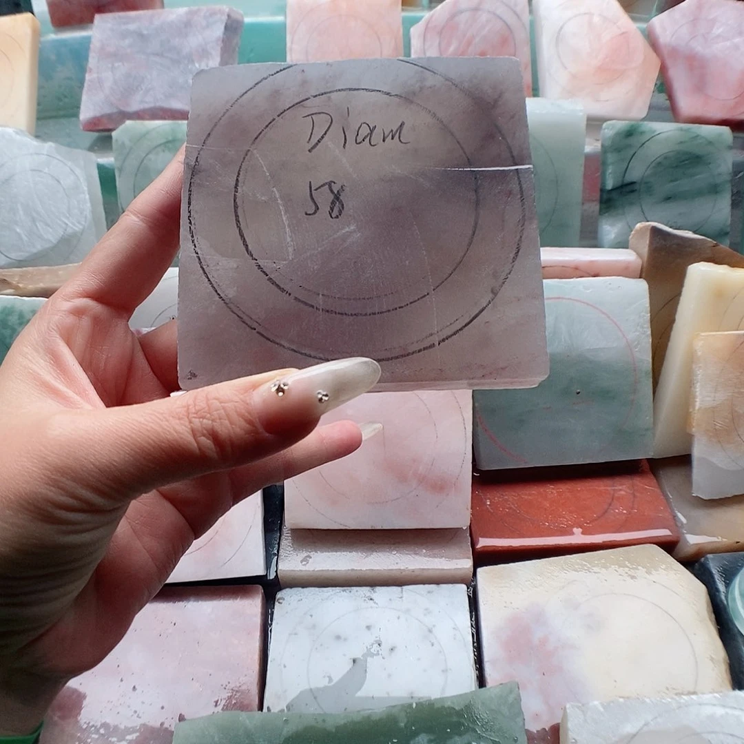 石英质玉（金丝玉）手镯未镶嵌D****d手镯定制