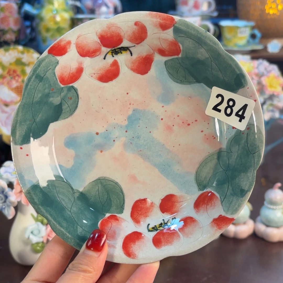 景德镇手绘高温釉下彩陶瓷茶具