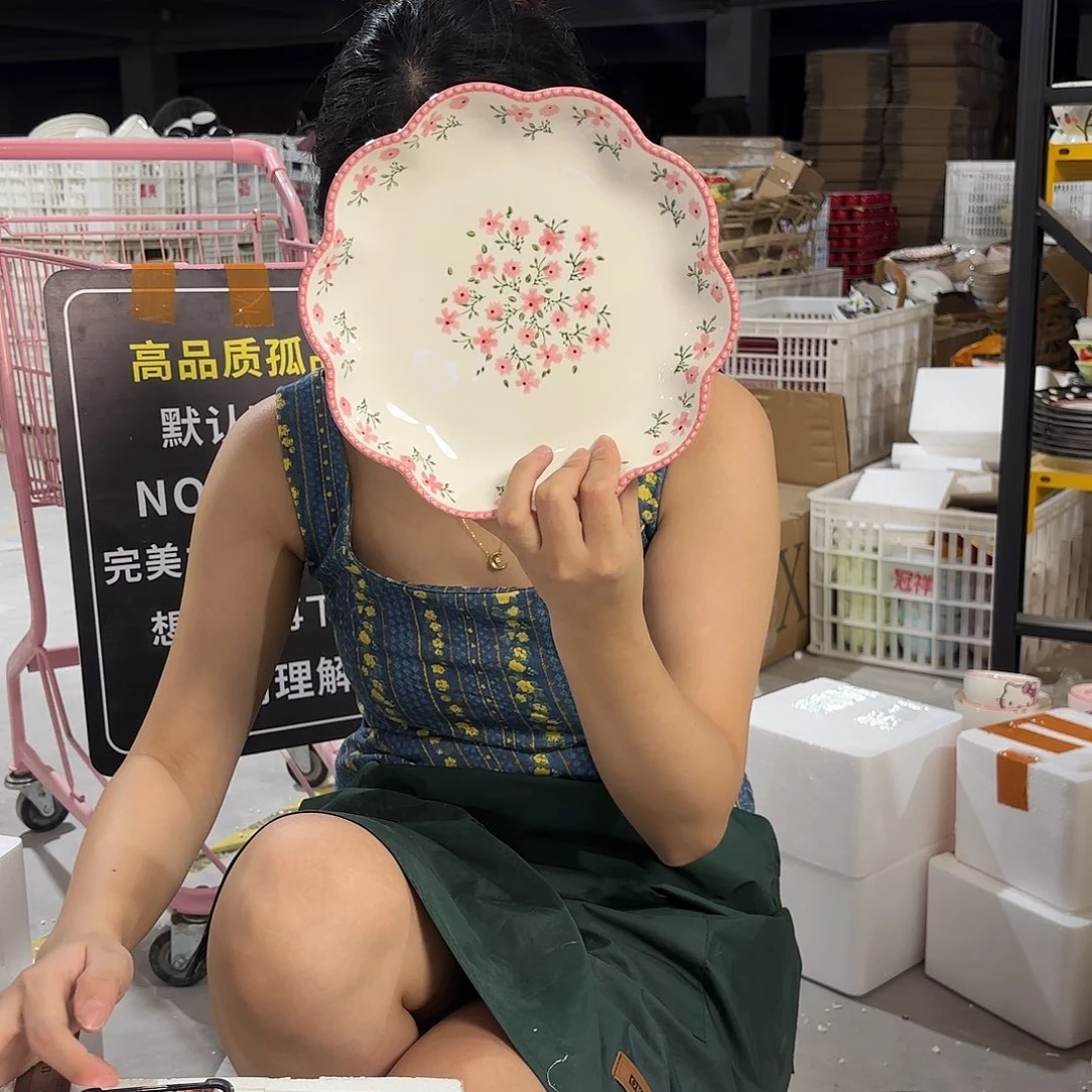瓷微瑕陶瓷餐具釉下彩