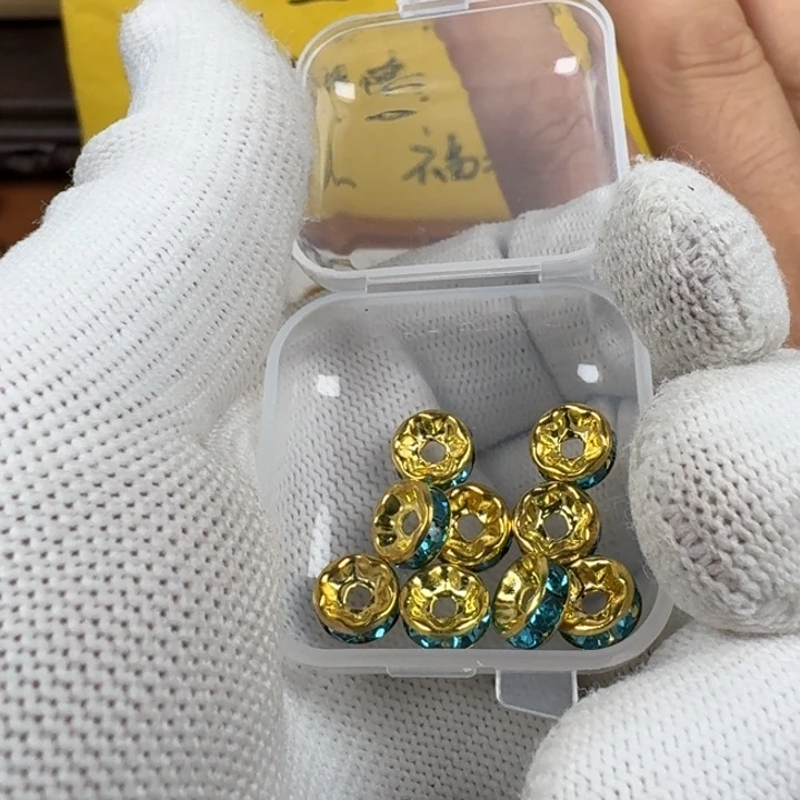 合成碳硅石铜合金文玩配饰镶嵌隔片