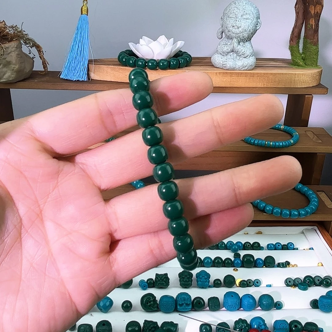 9***_石英石磁石8的老型 绿色 16的手围