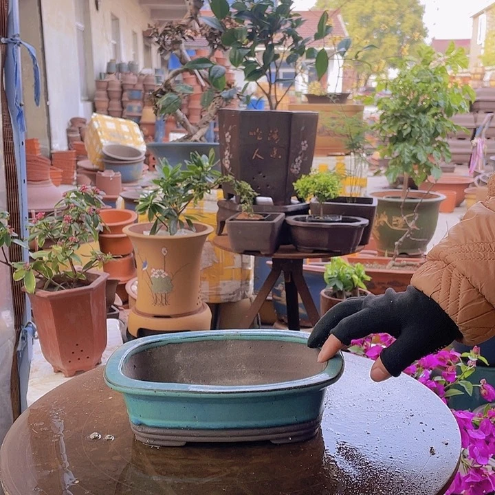 紫砂宜兴紫砂花盆268